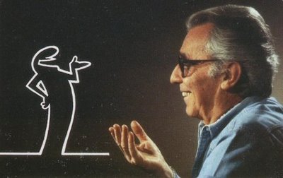 Osvaldo Cavandoli dessinateur italien