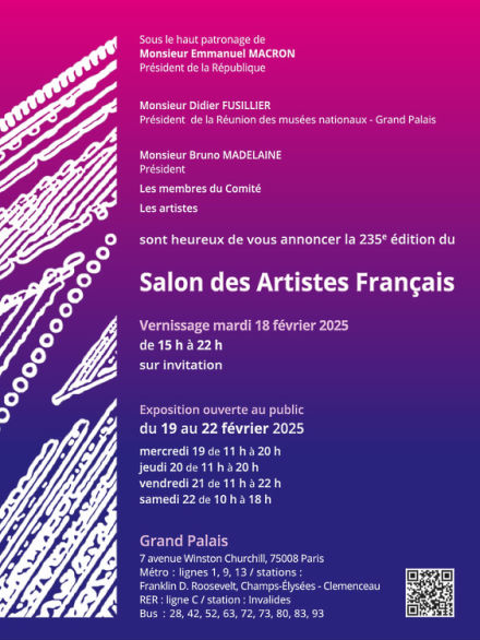 salon artistes francais paris 2025 eric bourdon