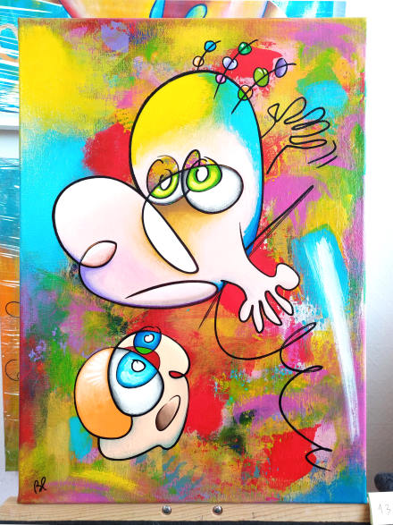 l'incroyable légèreté de l'être eric bourdon peinture atelier