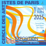 catalogue exposition 2025 cercle des artistes de paris eric bourdon