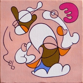 L'embarras du choix - Peinture par Eric Bourdon