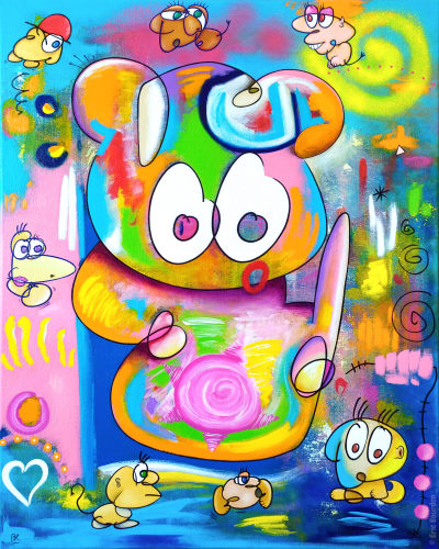 emulsion plastique pan-chromatique peinture acrylique eric bourdon
