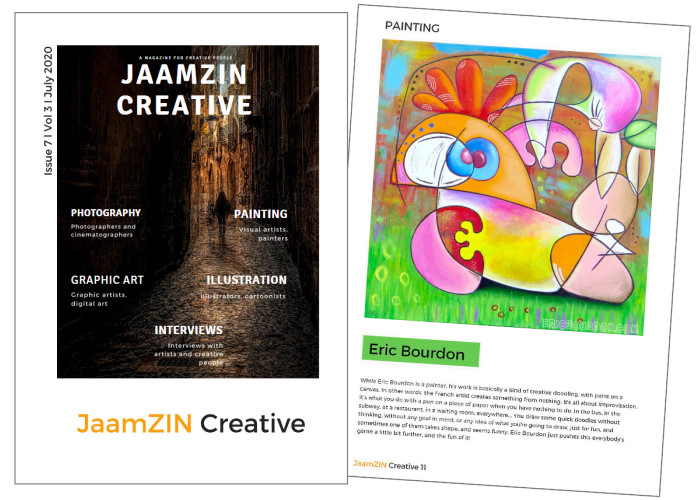 jaamzin creative magazine art singapour eric bourdon