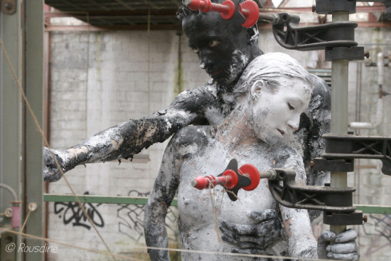 nu body painting usine eric bourdon