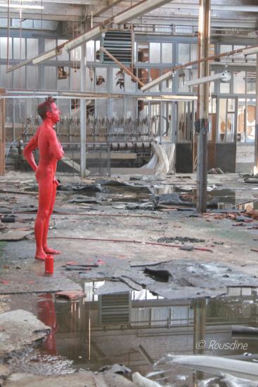 nu corps rouge usine eric bourdon