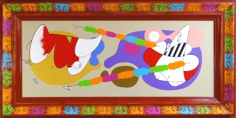 Toro - Taureau - Peinture d'Eric Bourdon